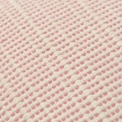 Pink Woven Throw Pillow