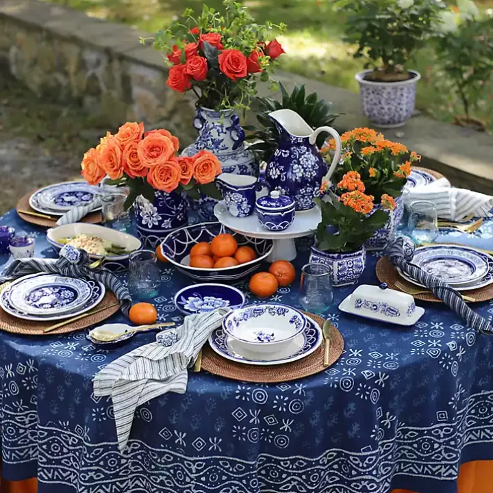 Pip Vintage Blue Floral 2-pc. Sugar & Creamer Set
