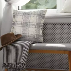 Plaid Cabin Casual Accent Pillow