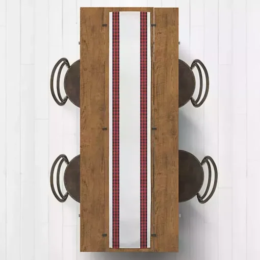 Plaid Stripe Table Runner