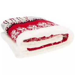 Prancer Nordic Print Throw