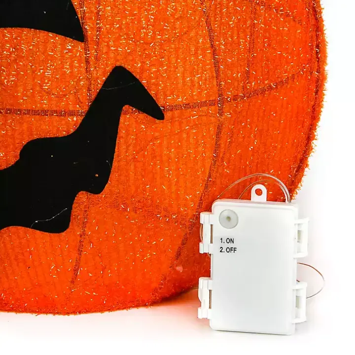 Pre-lit Jack O Lantern Witch Outdoor Decoration