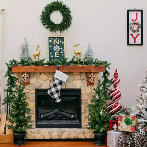 Pre-Lit 3-pc. Christmas Greenery Set