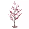 Pre-Lit Red Berry Winter Tree, 38 in.