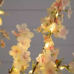 Pre-Lit Warm LED Cherry Blossom Tree, 4 ft.