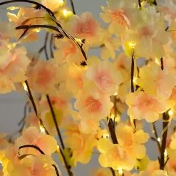 Pre-Lit Warm LED Cherry Blossom Tree, 5 ft.
