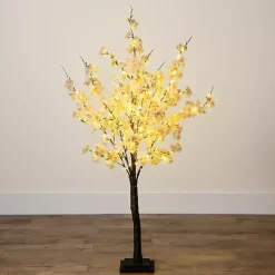 Pre-Lit Warm LED Cherry Blossom Tree, 4 ft.