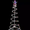Pre-Lit White Spiral Christmas Tree, 3 ft.