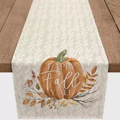 Pumpkin Fall Ya'll Harvest Table Runner