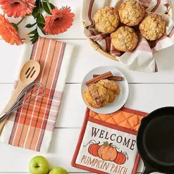 Pumpkin Patch 3-pc. Dishtowel and Potholder Set