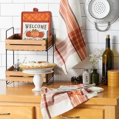 Pumpkin Patch 3-pc. Dishtowel and Potholder Set