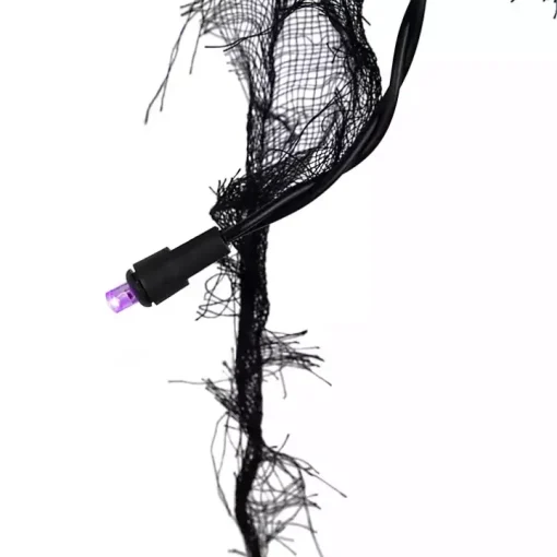 Purple LED Gauze Drape Lights