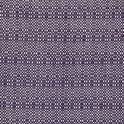 Purple Woven Stripes Fringe Pillow