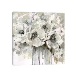 Quiet Floral Moments Canvas Art Print