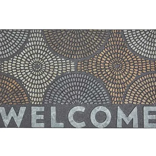 Radiant Color Burst Welcome Doormat