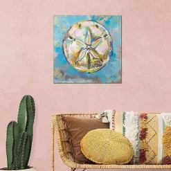 Rainbow Sand Dollar Canvas Art Print