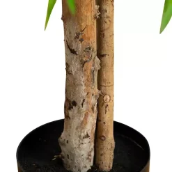 Real Touch Willow Tree in Black Planter, 4 ft.