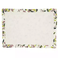 Red Berry Delight Cotton Placemats, Set of 4