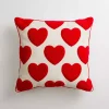 Red Heart Applique Pillow
