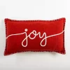 Red Joy Lumbar Pillow