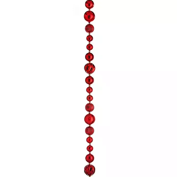 Red Mercury Ball Tree Garland