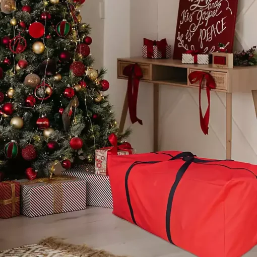 Red Multipurpose Christmas Storage Bag