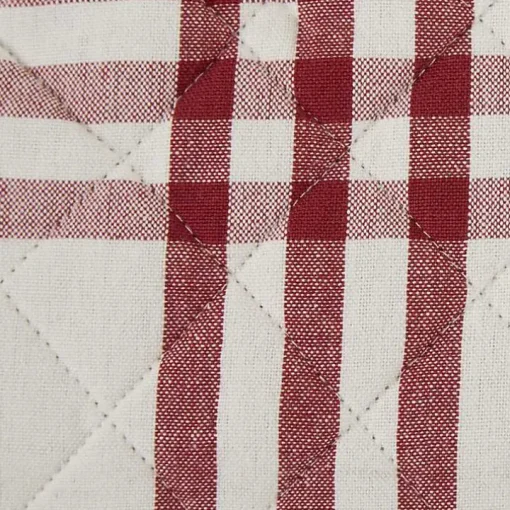 Red Plaid Eat Drink Enjoy 4-pc. Dish Towel Set