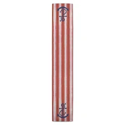 Red Stripes and Anchor Table Runner, 90 in.