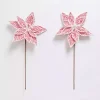 Red Tweed Magnolia Pick