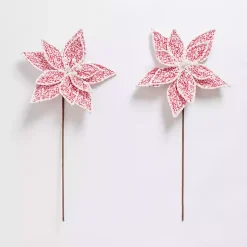 Red Tweed Magnolia Pick