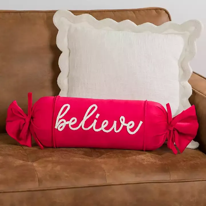 Red Velvet Believe Bolster Pillow