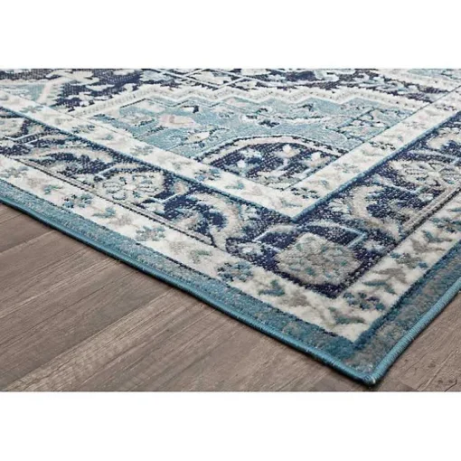 Rieda Midnight Blue Area Rug, 5x7