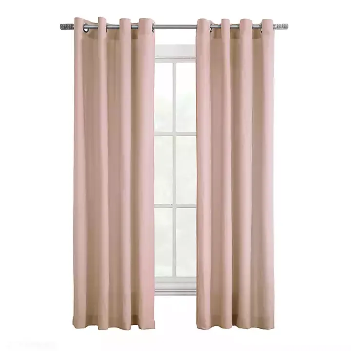 Rose Crinkle Harmony Curtain Panel, 84 in.