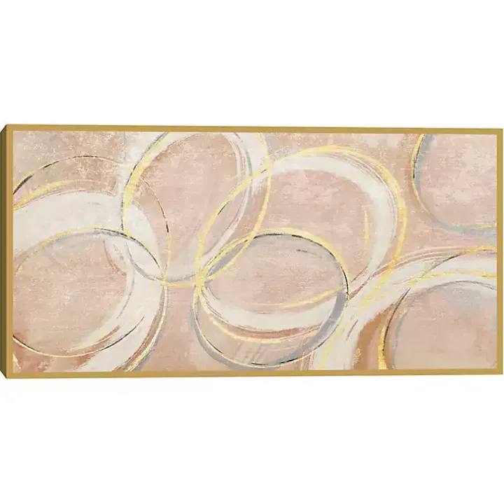 Roundabout II Framed Canvas Art Print