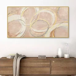 Roundabout II Framed Canvas Art Print
