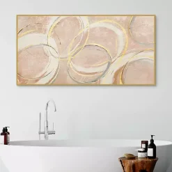 Roundabout II Framed Canvas Art Print