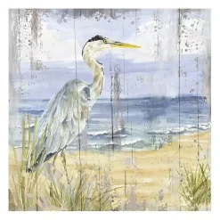 Rustic Birds of the Coast I Canvas Art Print