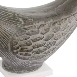 Rustic Etched Birds 2-pc. Figurine Set