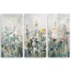 Rustic Garden Canvas Art Prints, Set of 3