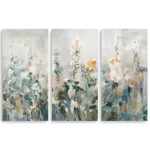 Rustic Garden Canvas Art Prints, Set of 3