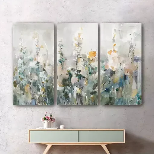 Rustic Garden Canvas Art Prints, Set of 3