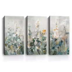 Rustic Garden Canvas Art Prints, Set of 3