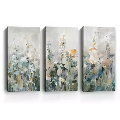 Rustic Garden Canvas Art Prints, Set of 3