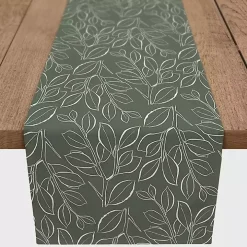 Sage Leaves Table Runner, 72 in.