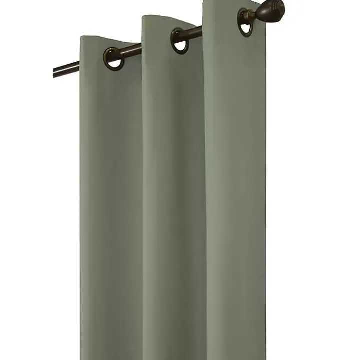 Sage Room Darkening Curtain Panel Set, 63 in.