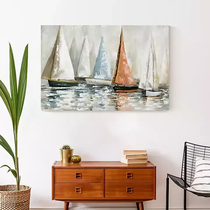 Sailboat Dreams Canvas Art Print
