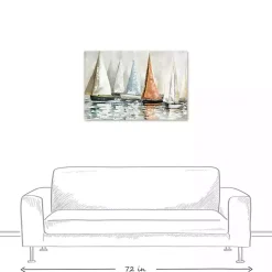 Sailboat Dreams Canvas Art Print