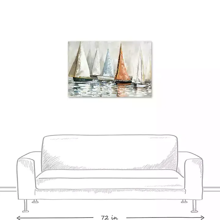 Sailboat Dreams Canvas Art Print