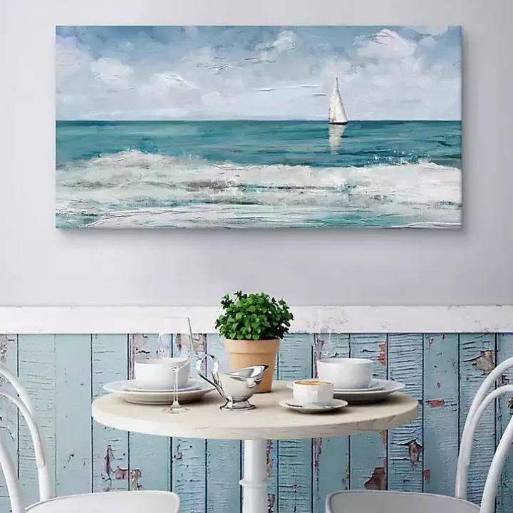Sailing Day Canvas Art Print