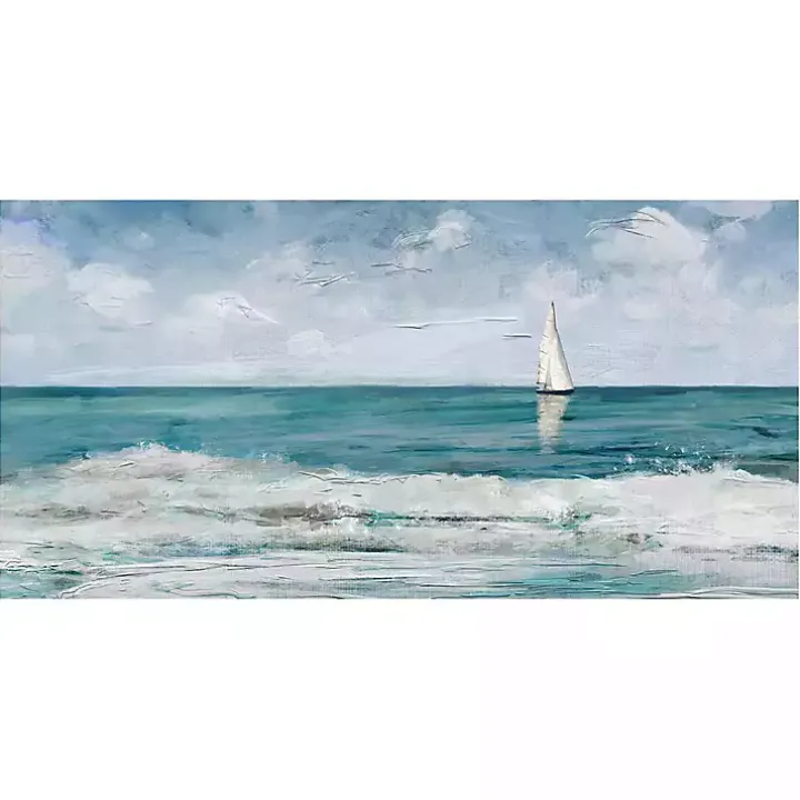 Sailing Day Canvas Art Print
